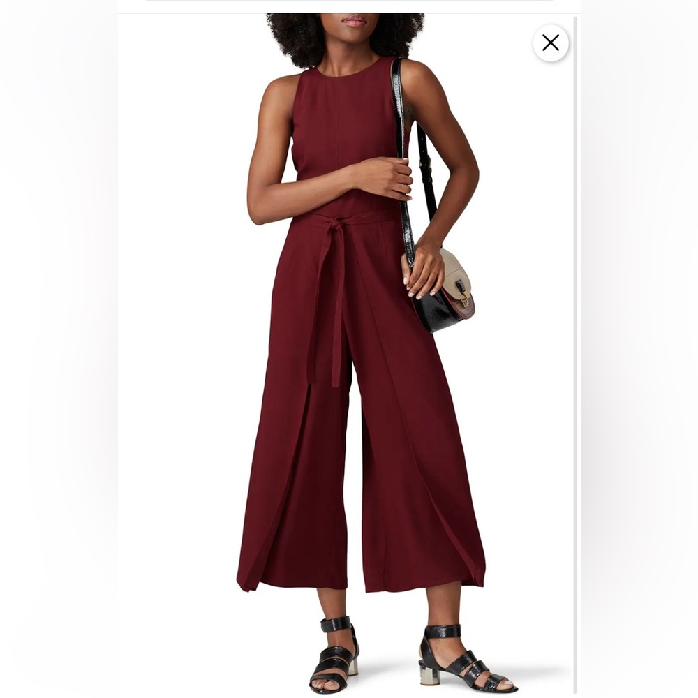 Joie Burgundy Mairead Jumpsuit NWT